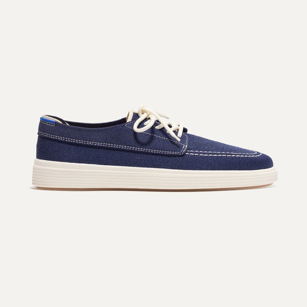 Rothy's The Ravello Boat Shoe - Nautical Navy Size 13